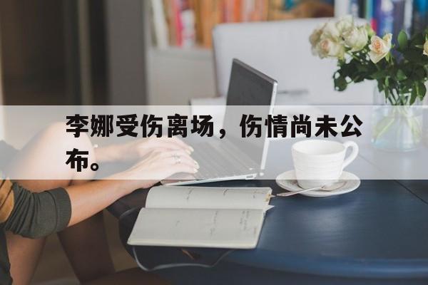 米兰体育官方入口-李娜受伤离场，伤情尚未公布。