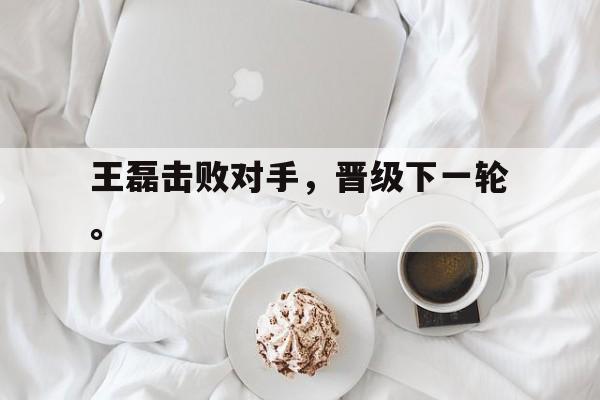 米兰体育-王磊击败对手，晋级下一轮。
